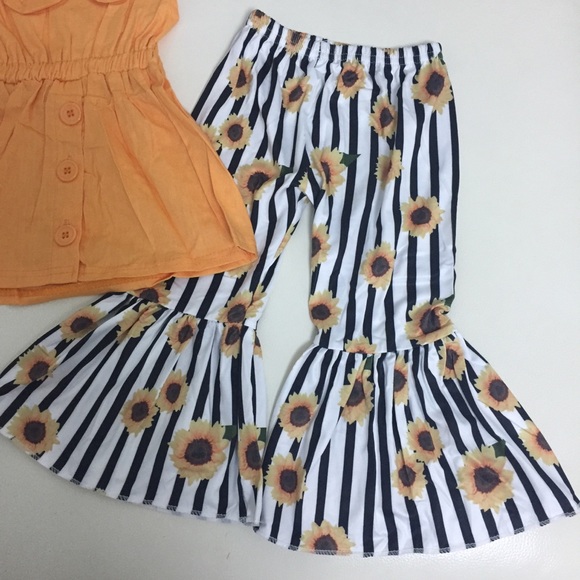 Sunflower 🌻 Cute Pants Set - Picture 4 of 9